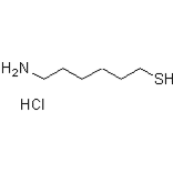 Structure - 6-Amino-1-Hexanethiol - Hydrochloride (A57513) - Antibodies.com