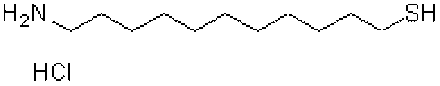 Structure - 11-Amino-1-Undecanethiol - Hydrochloride (A57515) - Antibodies.com