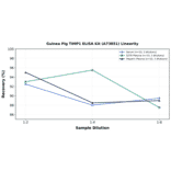 Linearity - Guinea Pig TIMP1 ELISA Kit (A73851) - Antibodies.com