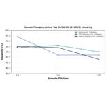 Linearity - Human Phosphorylated Tau ELISA Kit (A74015) - Antibodies.com