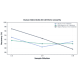 Linearity - Human S6K1 ELISA Kit (A74521) - Antibodies.com