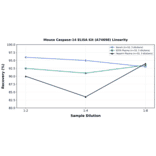 Linearity - Mouse Caspase-14 ELISA Kit (A74698) - Antibodies.com