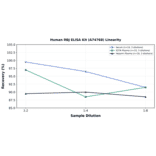 Linearity - Human RBJ ELISA Kit (A74768) - Antibodies.com