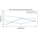 Linearity - Sheep Interferon gamma ELISA Kit (A74829) - Antibodies.com