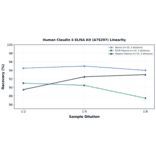 Linearity - Human Claudin 4 ELISA Kit (A75297) - Antibodies.com