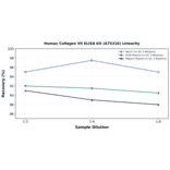 Linearity - Human Collagen VII ELISA Kit (A75316) - Antibodies.com