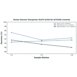 Linearity - Human Glucose Transporter GLUT2 ELISA Kit (A75438) - Antibodies.com