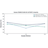 Linearity - Human IFNAR2 ELISA Kit (A75497) - Antibodies.com