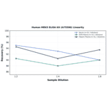 Linearity - Human MEK5 ELISA Kit (A75596) - Antibodies.com