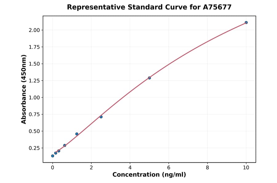 Standard Curve - Human OCT4 ELISA Kit (A75677) - Antibodies.com