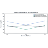 Linearity - Human PLCG 2 ELISA Kit (A75730) - Antibodies.com