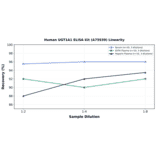 Linearity - Human UGT1A1 ELISA Kit (A75939) - Antibodies.com