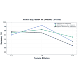Linearity - Human Bag3 ELISA Kit (A76190) - Antibodies.com