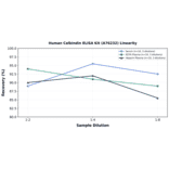 Linearity - Human Calbindin ELISA Kit (A76232) - Antibodies.com
