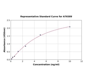 Standard Curve - Mouse GAL4 ELISA Kit (A76589) - Antibodies.com