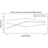 Linearity - Human IL36 gamma/IL-1F9 ELISA Kit (A76803) - Antibodies.com
