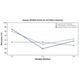 Linearity - Human MYOM3 ELISA Kit (A77003) - Antibodies.com