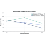 Linearity - Human GABPA ELISA Kit (A77055) - Antibodies.com