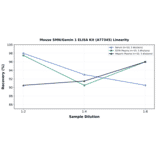 Linearity - Mouse SMN/Gemin 1 ELISA Kit (A77345) - Antibodies.com