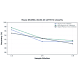 Linearity - Mouse DCAMKL1 ELISA Kit (A77573) - Antibodies.com