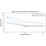 Linearity - Mouse Calcineurin A ELISA Kit (A77796) - Antibodies.com