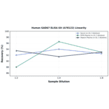 Linearity - Human GAD67 ELISA Kit (A78122) - Antibodies.com