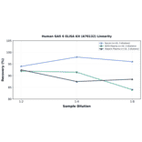 Linearity - Human GAS 6 ELISA Kit (A78132) - Antibodies.com