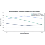Linearity - Human Glutamine Synthetase ELISA Kit (A78168) - Antibodies.com