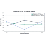 Linearity - Human GPT2 ELISA Kit (A78192) - Antibodies.com