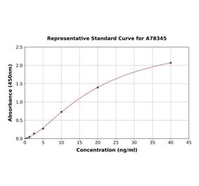 Standard Curve - Human IRS2 ELISA Kit (A78345) - Antibodies.com
