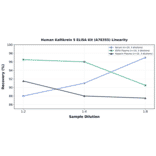 Linearity - Human Kallikrein 5 ELISA Kit (A78355) - Antibodies.com