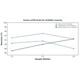 Linearity - Human mTOR ELISA Kit (A78480) - Antibodies.com
