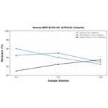 Linearity - Human BMX ELISA Kit (A79144) - Antibodies.com