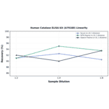Linearity - Human Catalase ELISA Kit (A79180) - Antibodies.com
