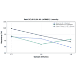 Linearity - Rat CXCL2 ELISA Kit (A79401) - Antibodies.com