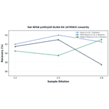 Linearity - Rat NFkB p105/p50 ELISA Kit (A79563) - Antibodies.com