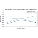 Linearity - Human Ornithine Carbamoyltransferase/OTC ELISA Kit (A79597) - Antibodies.com