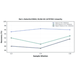 Linearity - Rat L-Selectin/CD62L ELISA Kit (A79704) - Antibodies.com