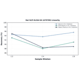 Linearity - Rat SLPI ELISA Kit (A79709) - Antibodies.com