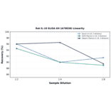 Linearity - Rat IL-19 ELISA Kit (A79838) - Antibodies.com