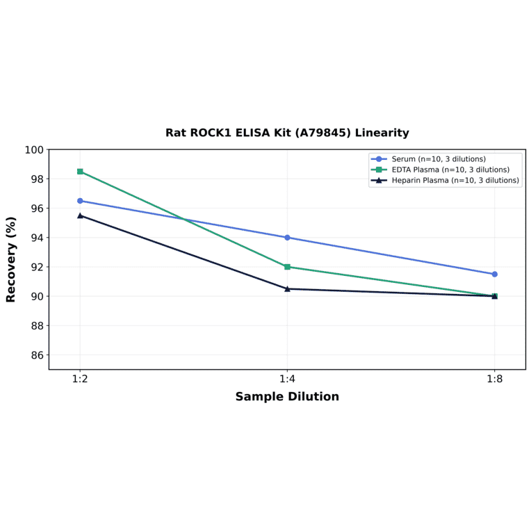 Linearity - Rat ROCK1 ELISA Kit (A79845) - Antibodies.com