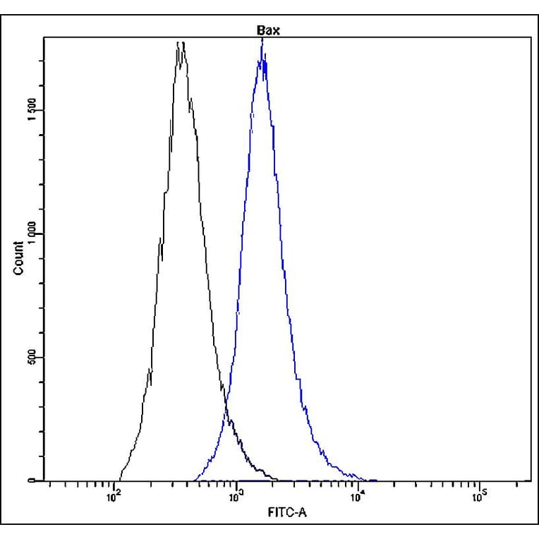 Flow Cytometry - Anti-Bax Antibody - Antibodies.com (A8302)