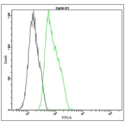 Flow Cytometry - Anti-Cyclin D1 Antibody - Antibodies.com (A8306)