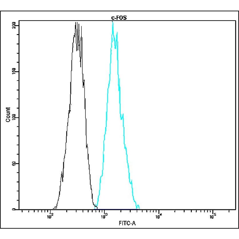 Flow Cytometry - Anti-c-FOS Antibody - Antibodies.com (A8320)