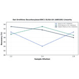Linearity - Rat Ornithine Decarboxylase/ODC1 ELISA Kit (A80100) - Antibodies.com