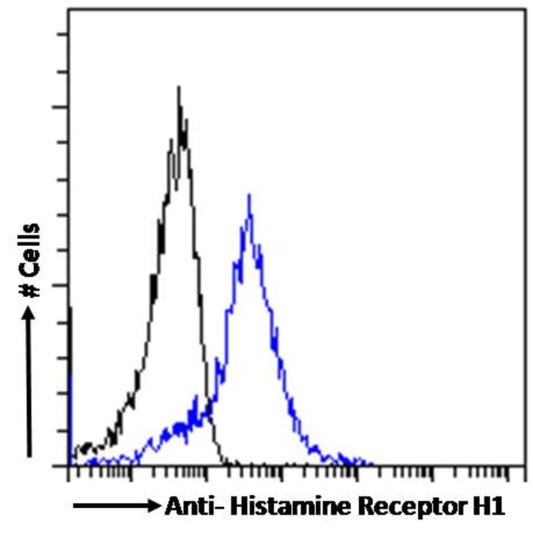 Flow Cytometry - Anti-HRH1/H1R Antibody (A82454) - Antibodies.com