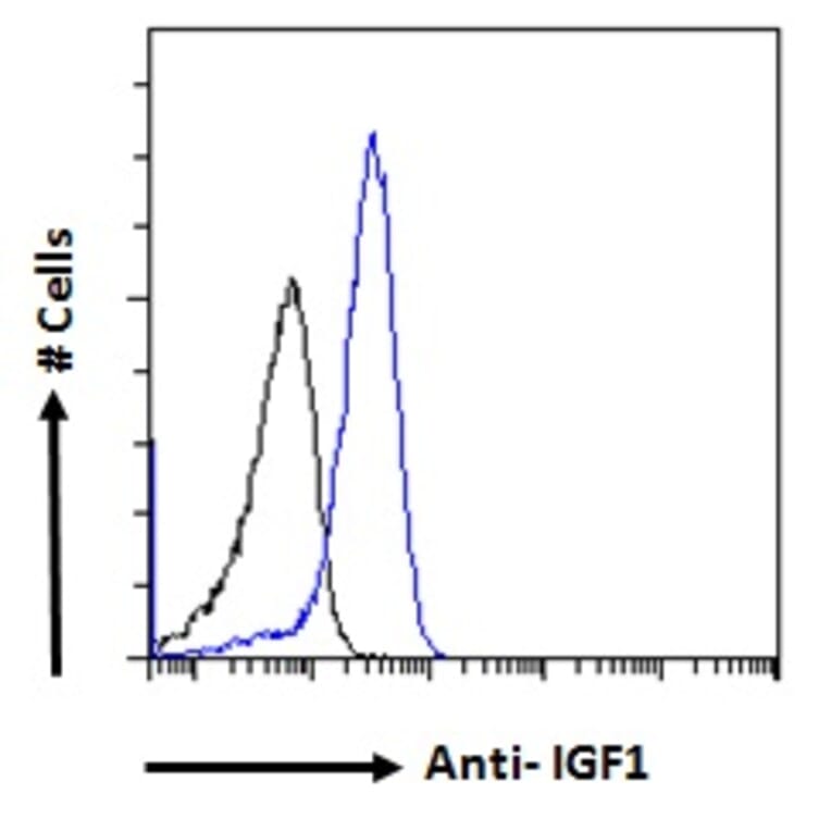 Flow Cytometry - Anti-IGF1 Antibody (A83119) - Antibodies.com