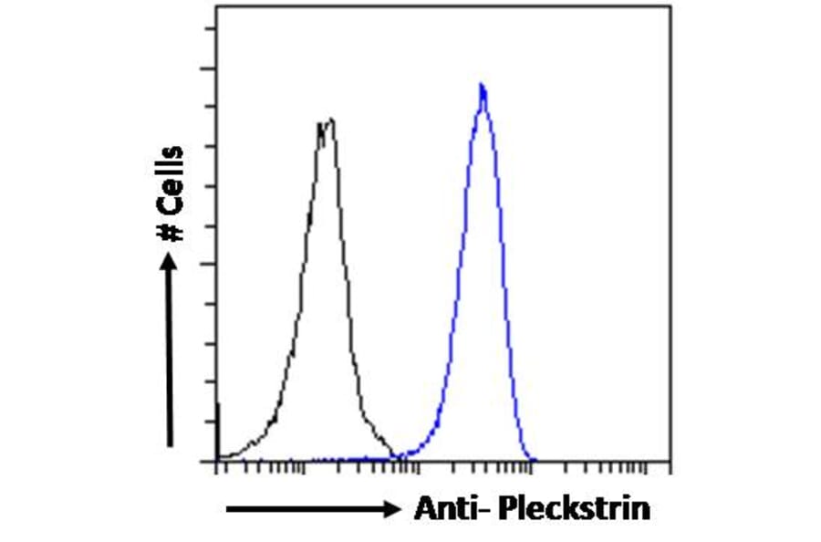 Flow Cytometry - Anti-Pleckstrin Antibody (A83983) - Antibodies.com