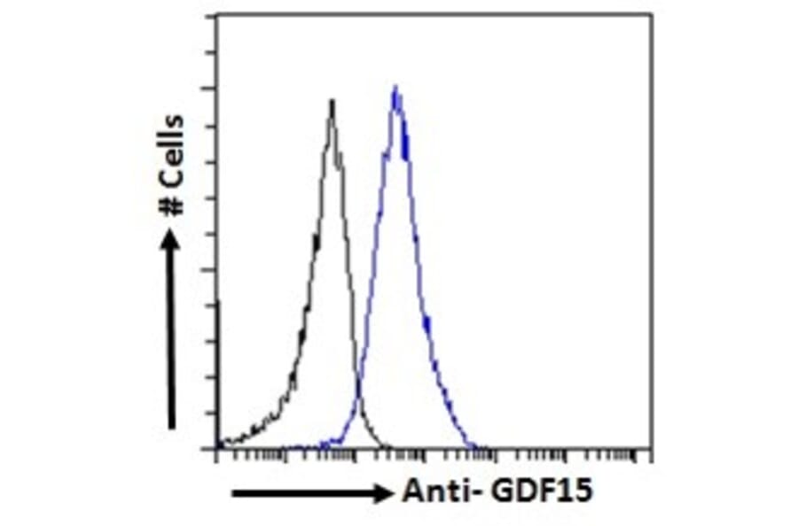 Flow Cytometry - Anti-GDF15 Antibody (A84124) - Antibodies.com