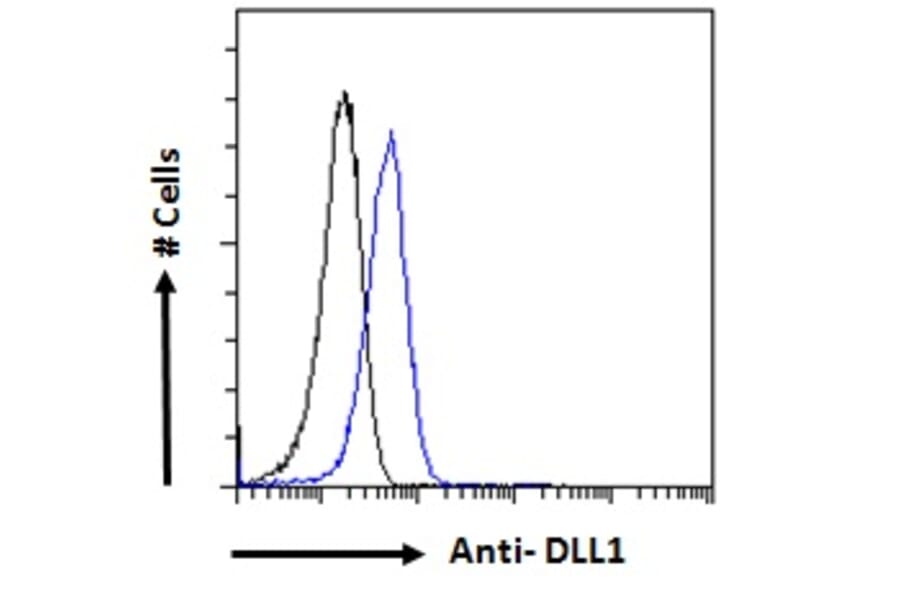 Flow Cytometry - Anti-DLL1 Antibody (A84659) - Antibodies.com